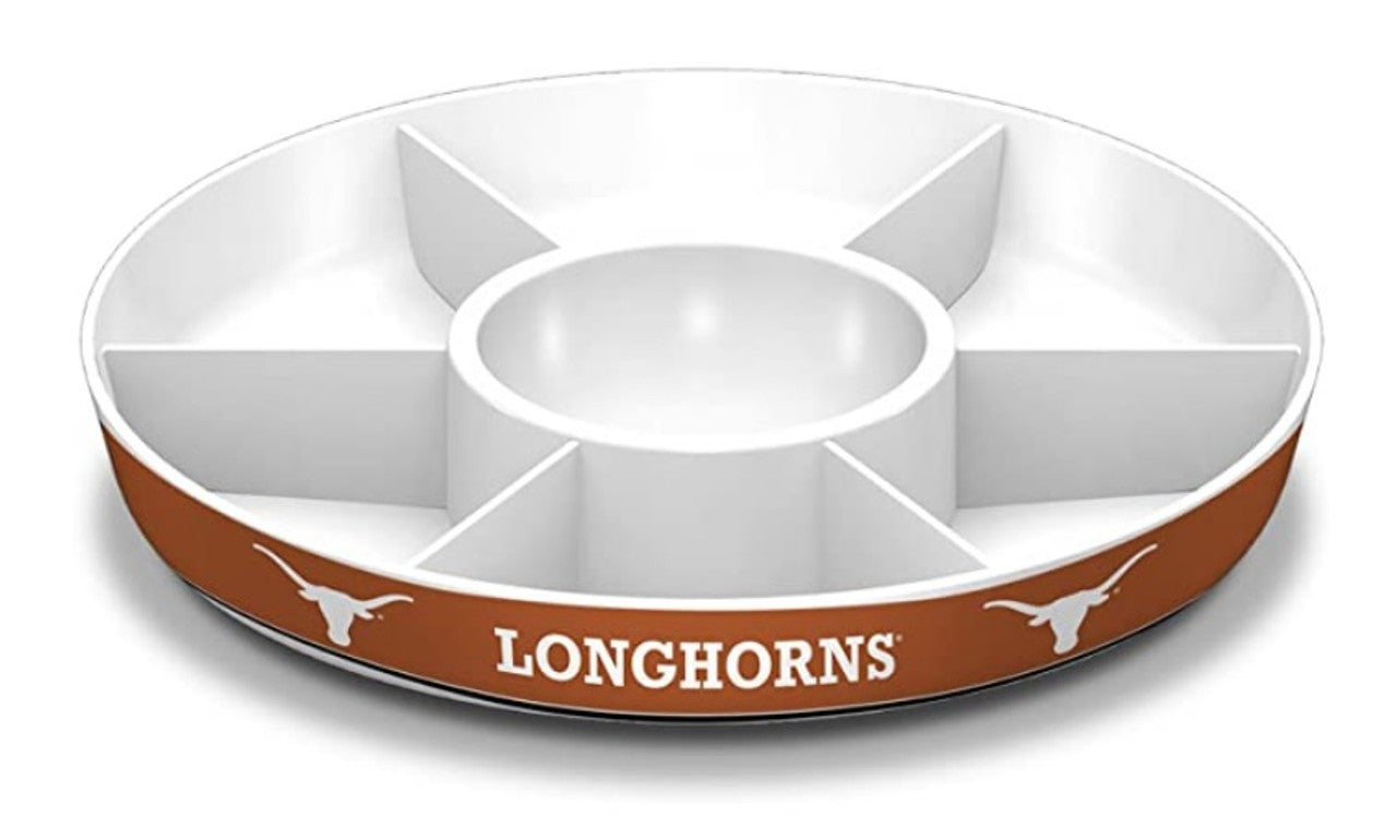 Texas Longhorns Party Platter CO - Sports Collectibles, Sports Memorabilia, Sports Fan Shop, Sports Gifts