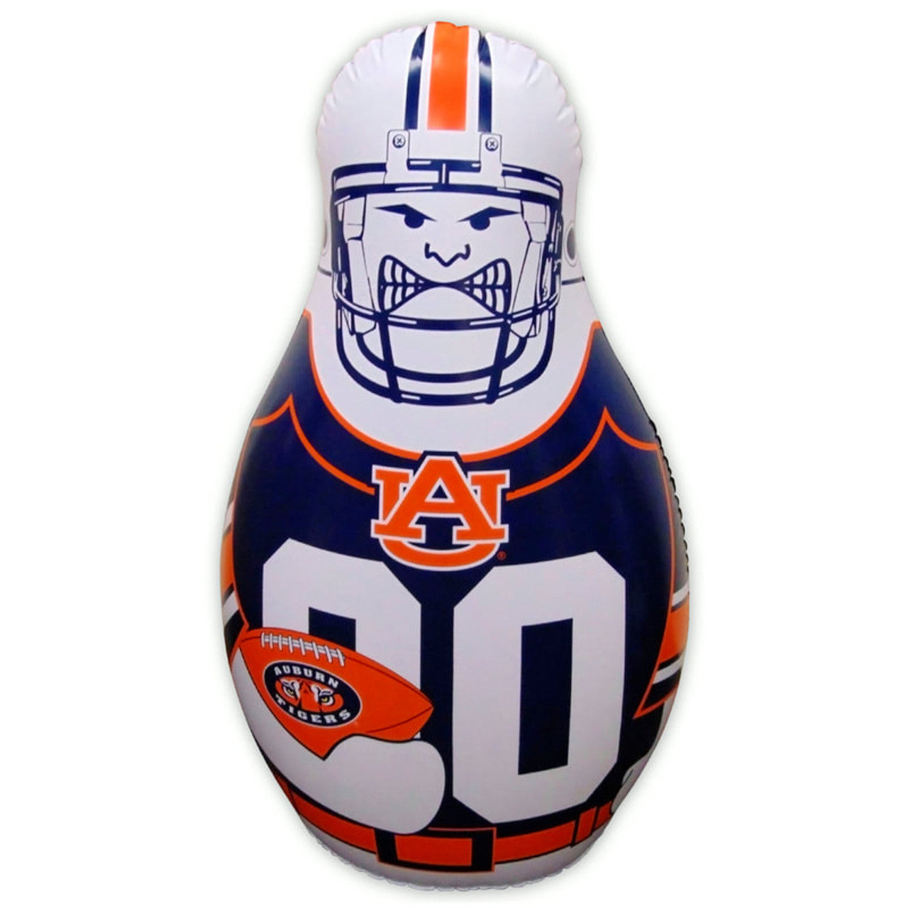 Auburn Tigers Tackle Buddy Punching Bag CO - Sports Collectibles, Sports Memorabilia, Sports Fan Shop, Sports Gifts