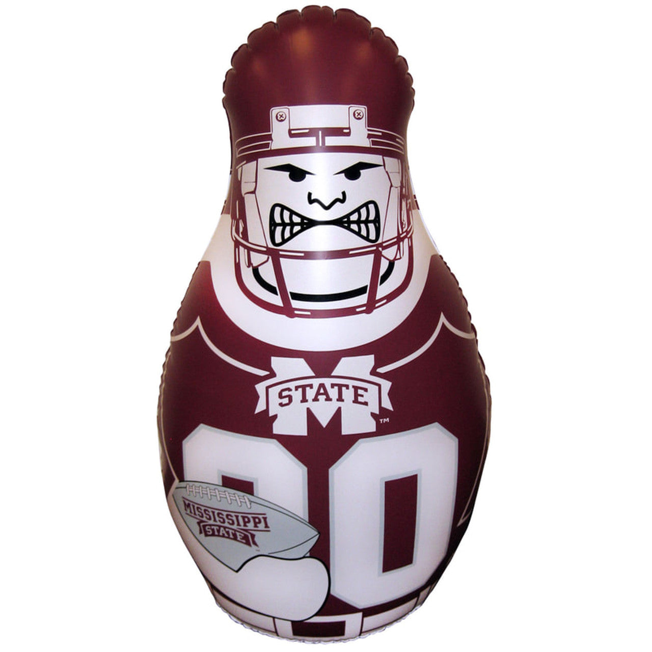 Mississippi State Bulldogs Tackle Buddy Punching Bag CO - Sports Collectibles, Sports Memorabilia, Sports Fan Shop, Sports Gifts