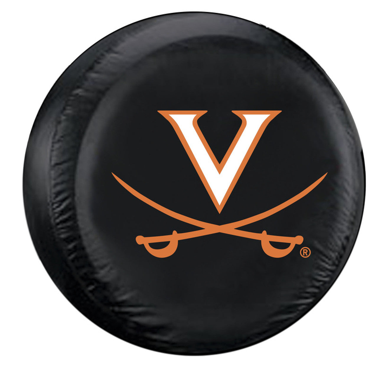Virginia Cavaliers Tire Cover Large Size Black CO - Sports Collectibles, Sports Memorabilia, Sports Fan Shop, Sports Gifts