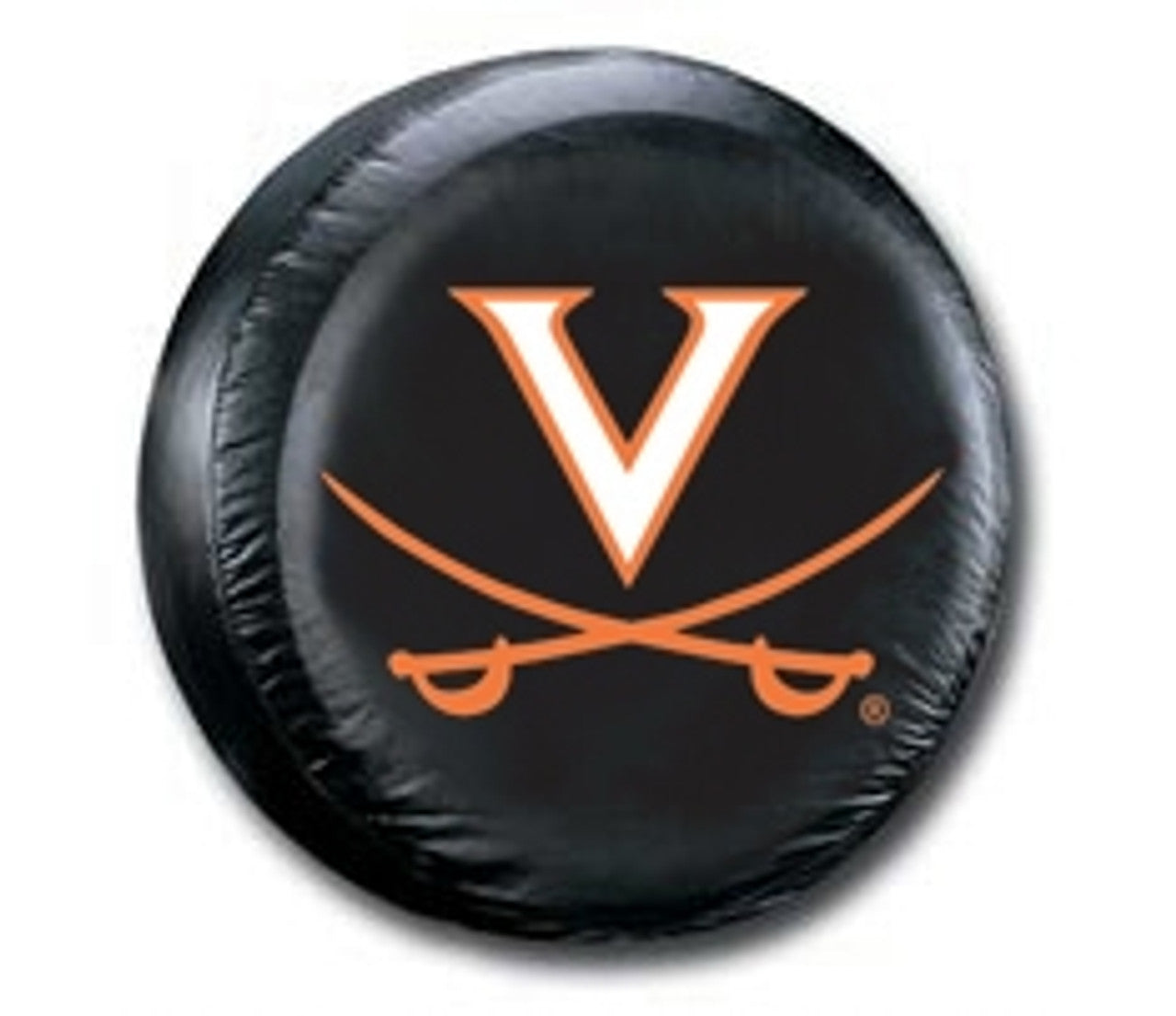 Virginia Cavaliers Tire Cover Standard Size Black CO - Sports Collectibles, Sports Memorabilia, Sports Fan Shop, Sports Gifts