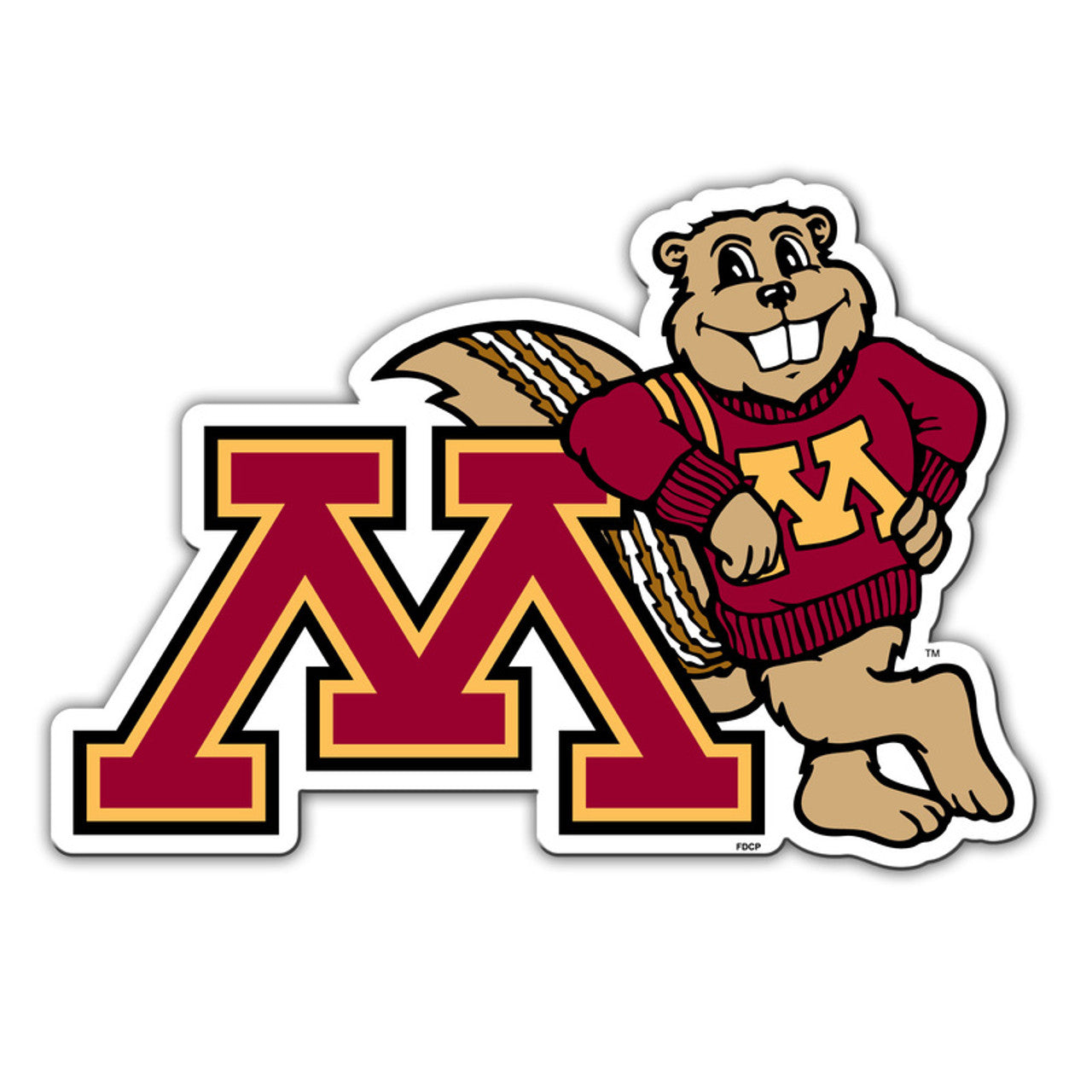 Minnesota Golden Gophers Magnet Car Style 12 Inch CO - Sports Collectibles, Sports Memorabilia, Sports Fan Shop, Sports Gifts