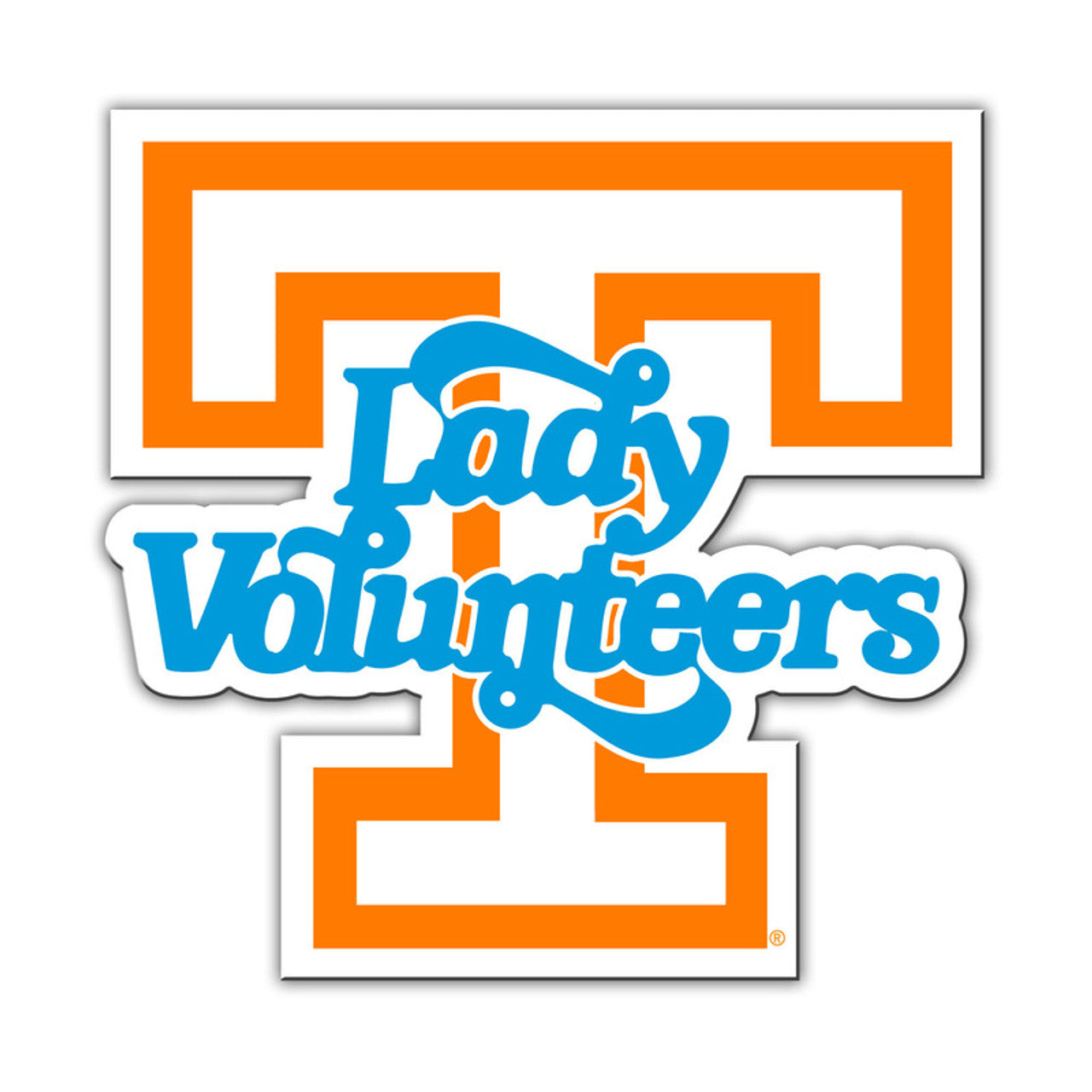 Tennessee Volunteers Magnet Car Style 12 Inch Lady Vols Design CO - Sports Collectibles, Sports Memorabilia, Sports Fan Shop, Sports Gifts