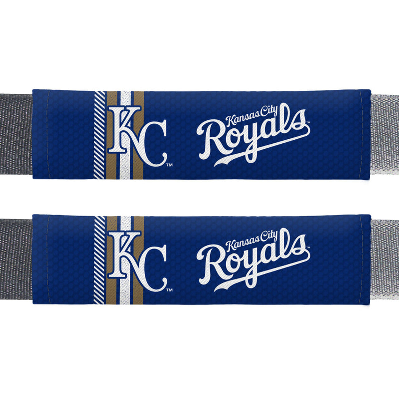 Kansas City Royals Seat Belt Pads Rally Design CO - Sports Collectibles, Sports Memorabilia, Sports Fan Shop, Sports Gifts
