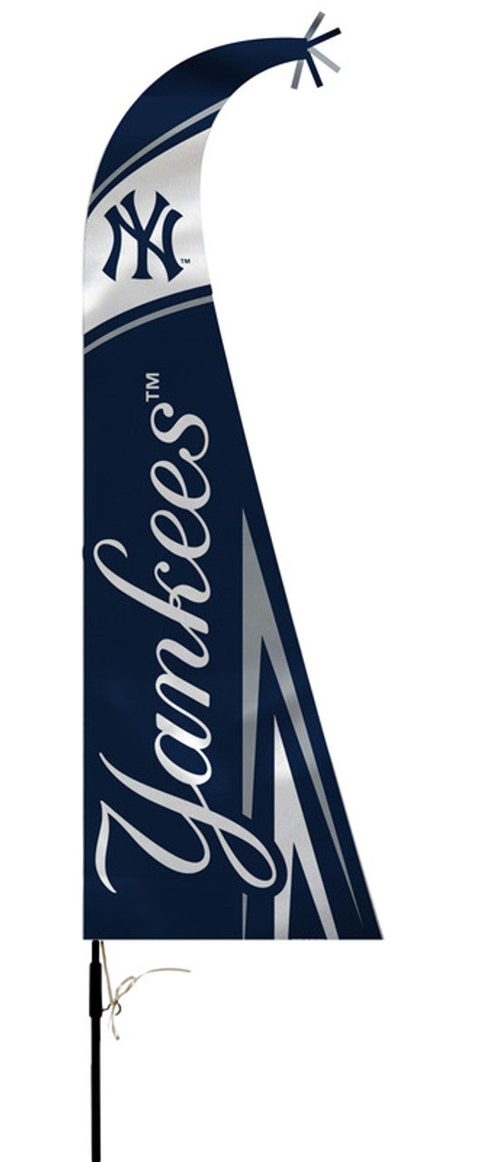 New York Yankees Flag Premium Feather Style CO - Sports Collectibles, Sports Memorabilia, Sports Fan Shop, Sports Gifts