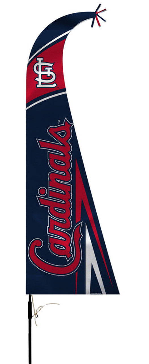 St. Louis Cardinals Flag Premium Feather Style CO - Sports Collectibles, Sports Memorabilia, Sports Fan Shop, Sports Gifts