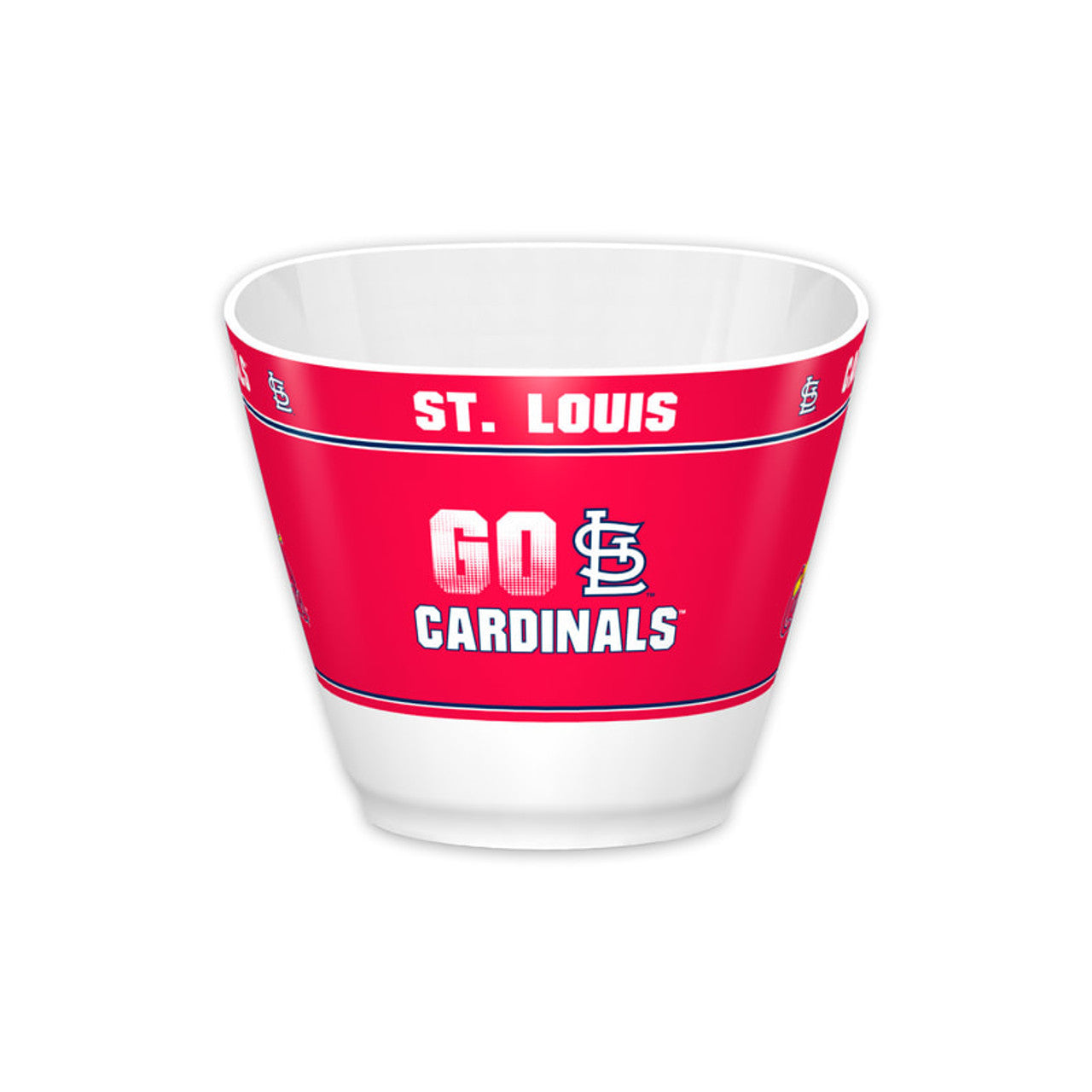 St. Louis Cardinals Party Bowl MVP CO - Sports Collectibles, Sports Memorabilia, Sports Fan Shop, Sports Gifts