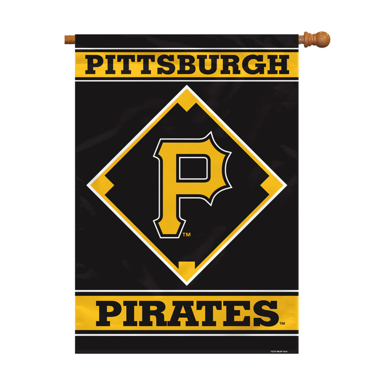 Pittsburgh Pirates Flag 28x40 House 1-Sided CO - Sports Collectibles, Sports Memorabilia, Sports Fan Shop, Sports Gifts