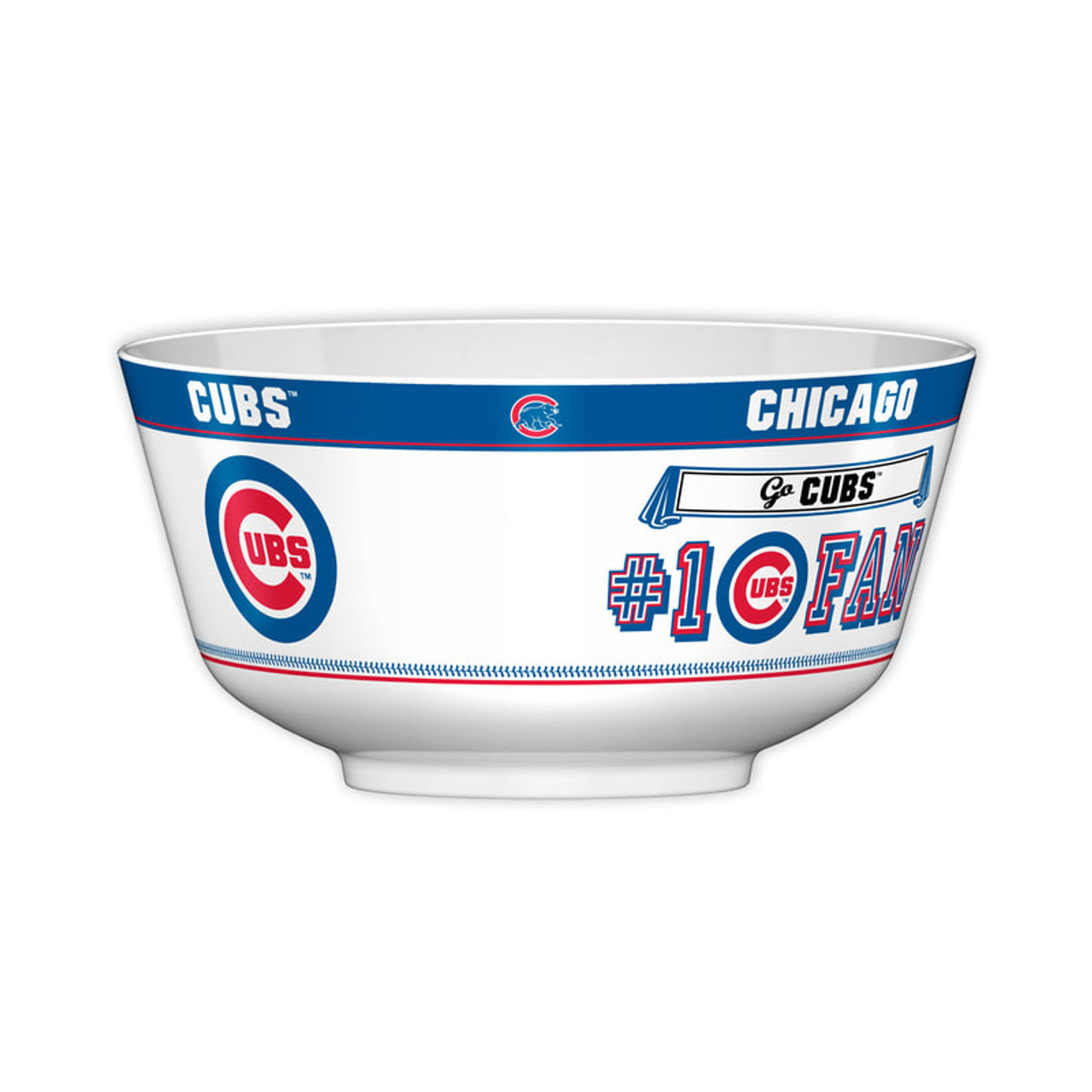 Chicago Cubs Party Bowl All Star CO - Sports Collectibles, Sports Memorabilia, Sports Fan Shop, Sports Gifts