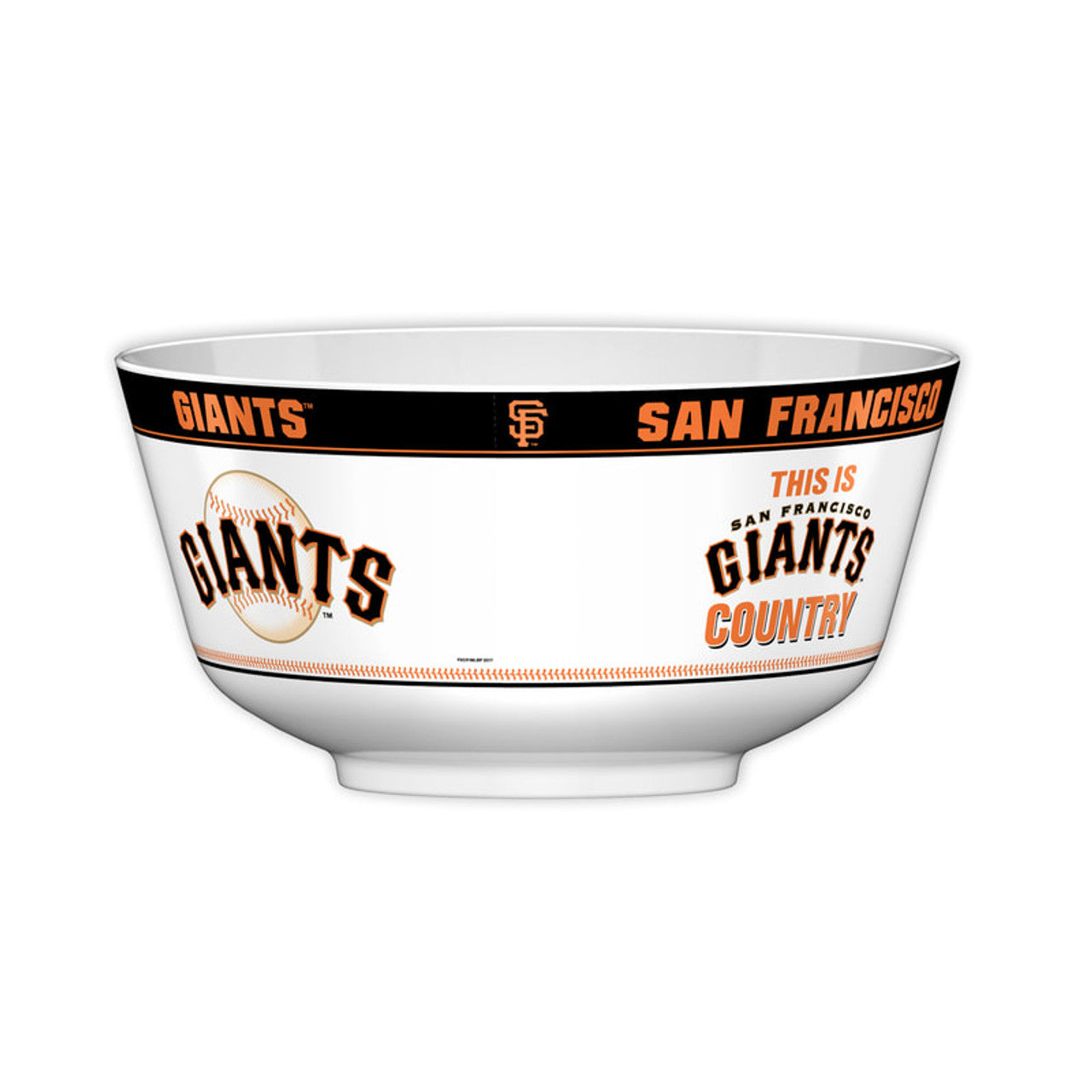 San Francisco Giants Party Bowl All Star CO - Sports Collectibles, Sports Memorabilia, Sports Fan Shop, Sports Gifts