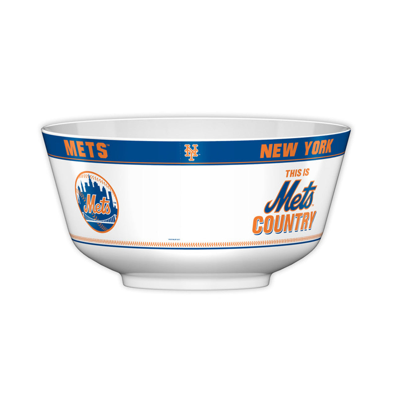 New York Mets Party Bowl All Star - Sports Collectibles, Sports Memorabilia, Sports Fan Shop, Sports Gifts