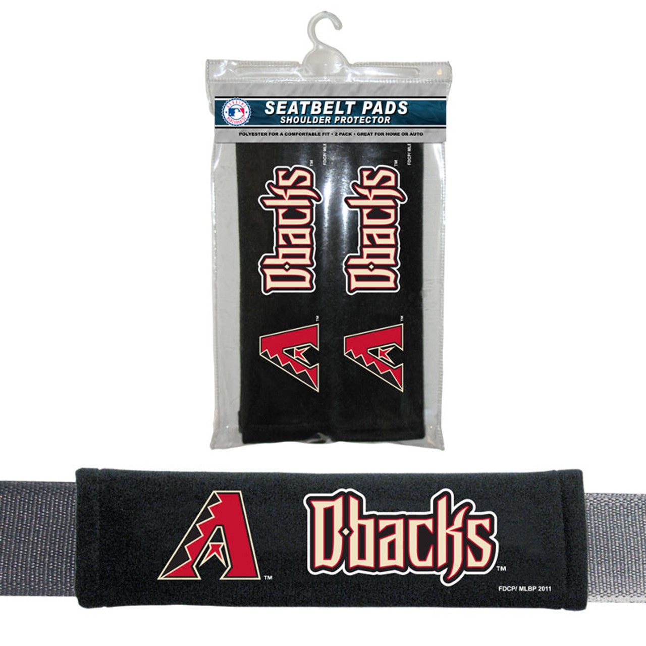 Arizona Diamondbacks Seat Belt Pads CO - Sports Collectibles, Sports Memorabilia, Sports Fan Shop, Sports Gifts