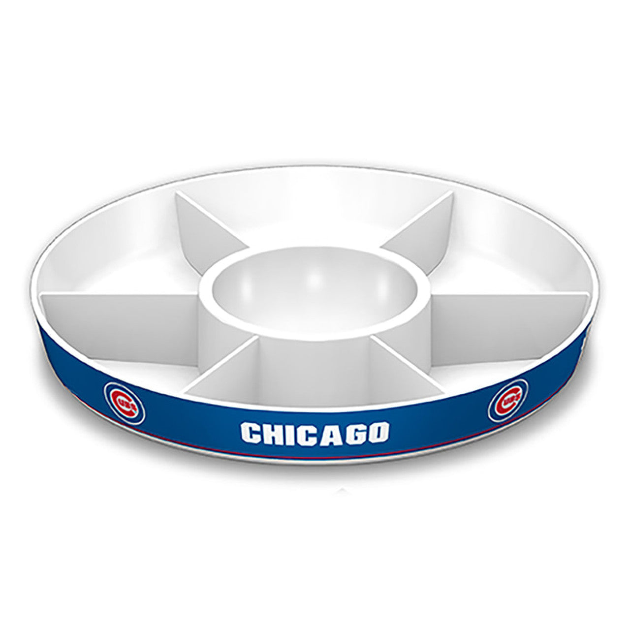 Chicago Cubs Party Platter CO - Sports Collectibles, Sports Memorabilia, Sports Fan Shop, Sports Gifts