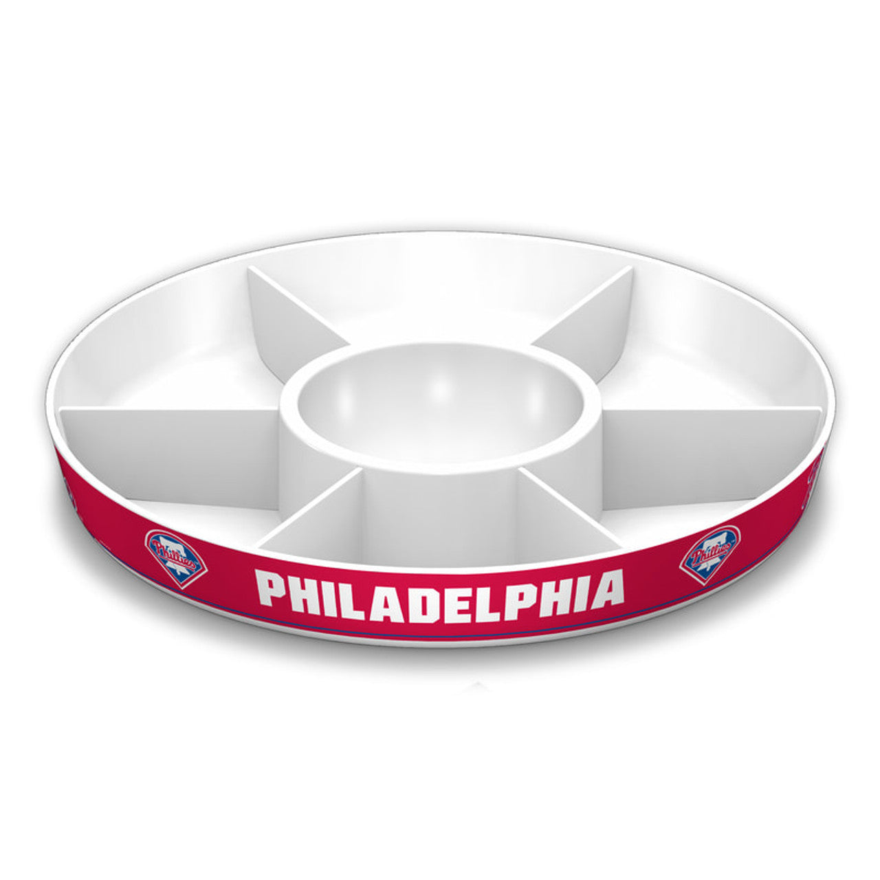Philadelphia Phillies Party Platter CO - Sports Collectibles, Sports Memorabilia, Sports Fan Shop, Sports Gifts