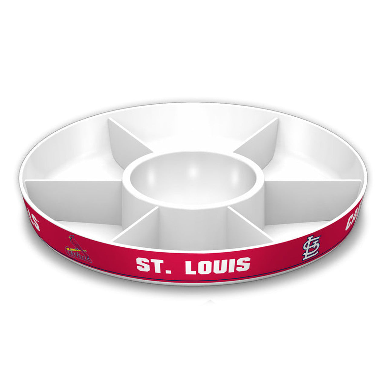 St. Louis Cardinals Party Platter CO - Sports Collectibles, Sports Memorabilia, Sports Fan Shop, Sports Gifts
