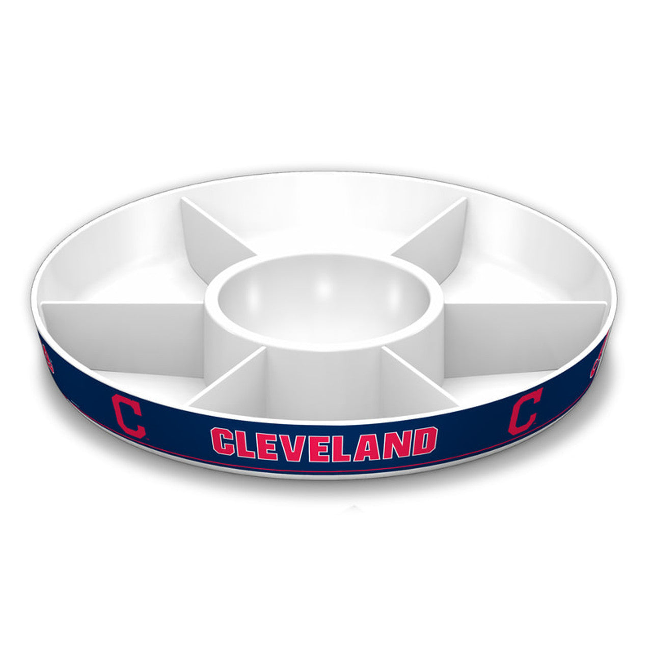 Cleveland Indians Party Platter CO - Sports Collectibles, Sports Memorabilia, Sports Fan Shop, Sports Gifts