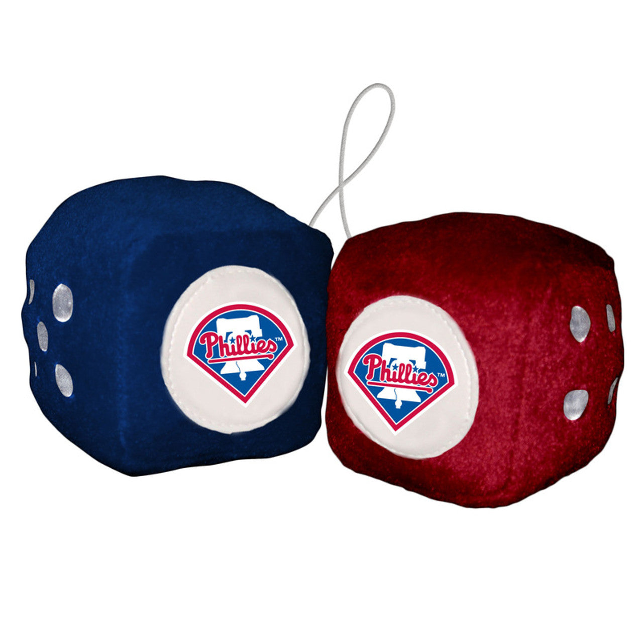 Philadelphia Phillies Fuzzy Dice CO - Sports Collectibles, Sports Memorabilia, Sports Fan Shop, Sports Gifts