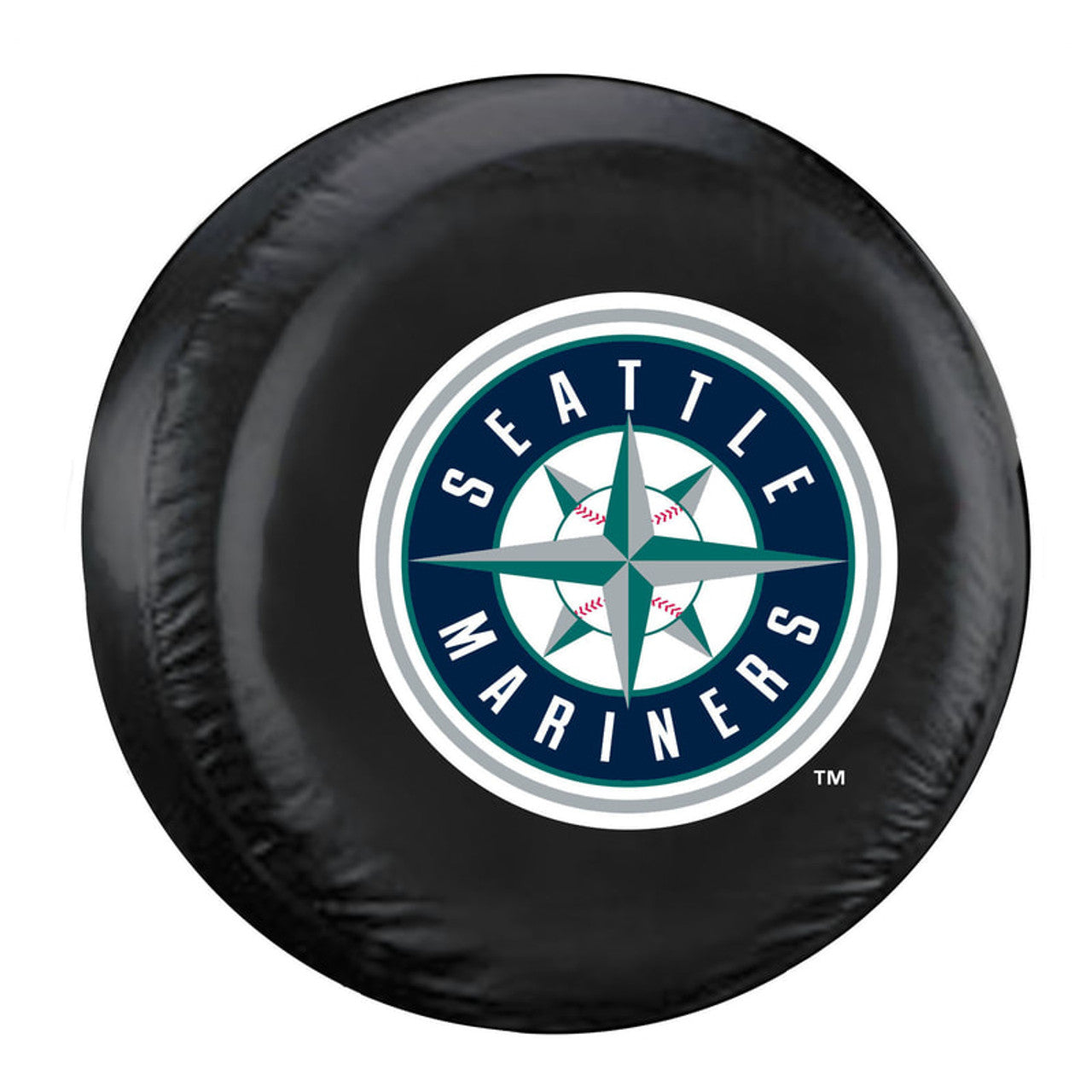 Seattle Mariners Tire Cover Standard Size Alternate Logo CO - Sports Collectibles, Sports Memorabilia, Sports Fan Shop, Sports Gifts