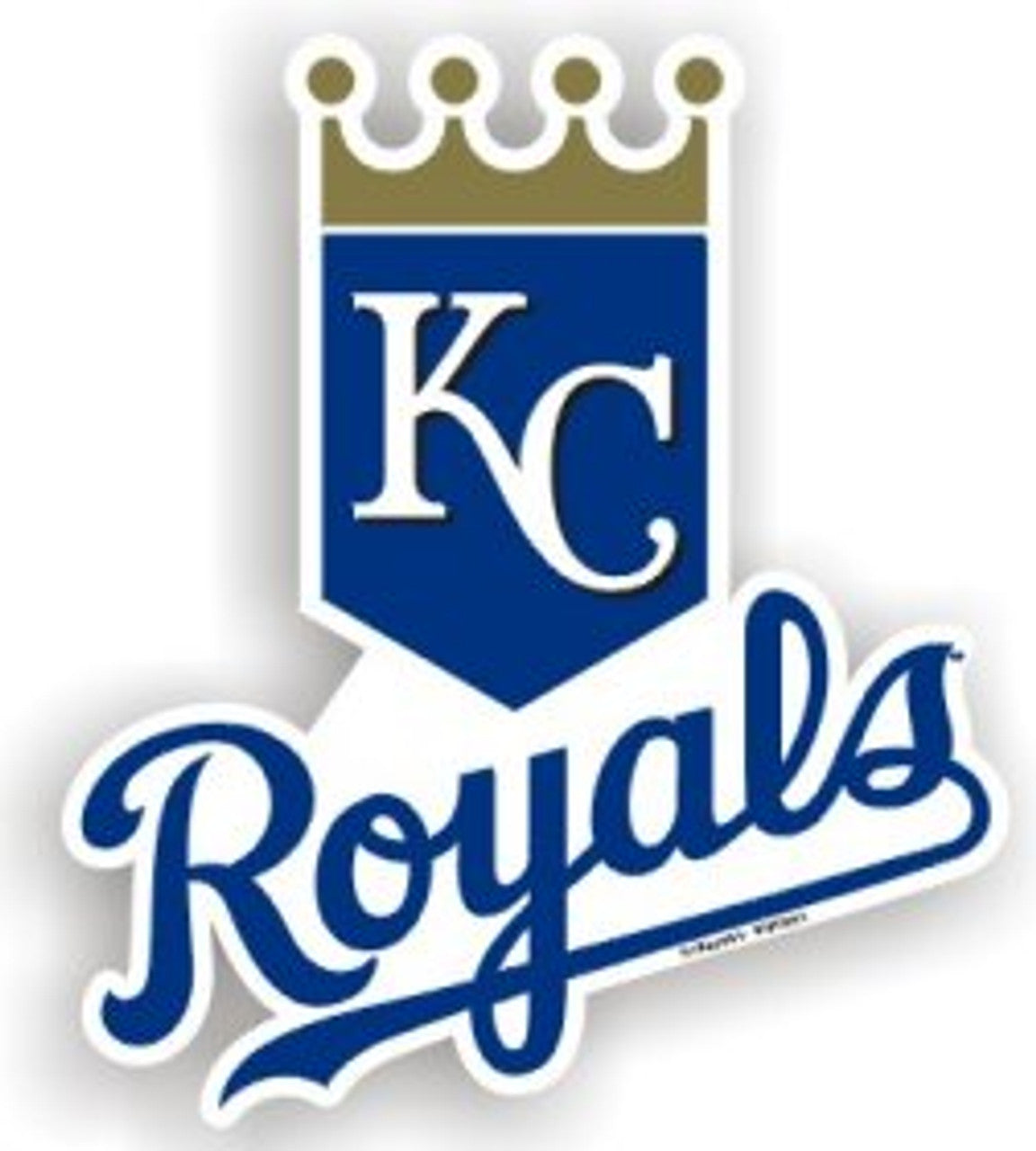 Kansas City Royals Magnet Car Style 12 Inch CO - Sports Collectibles, Sports Memorabilia, Sports Fan Shop, Sports Gifts