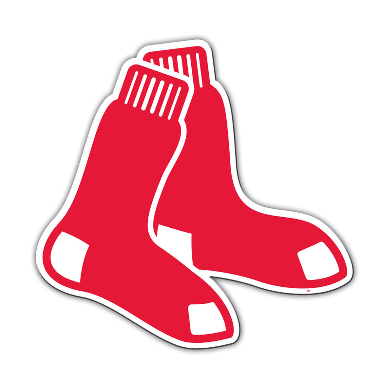 Boston Red Sox Magnet Car Style 12 Inch Socks Logo CO - Sports Collectibles, Sports Memorabilia, Sports Fan Shop, Sports Gifts