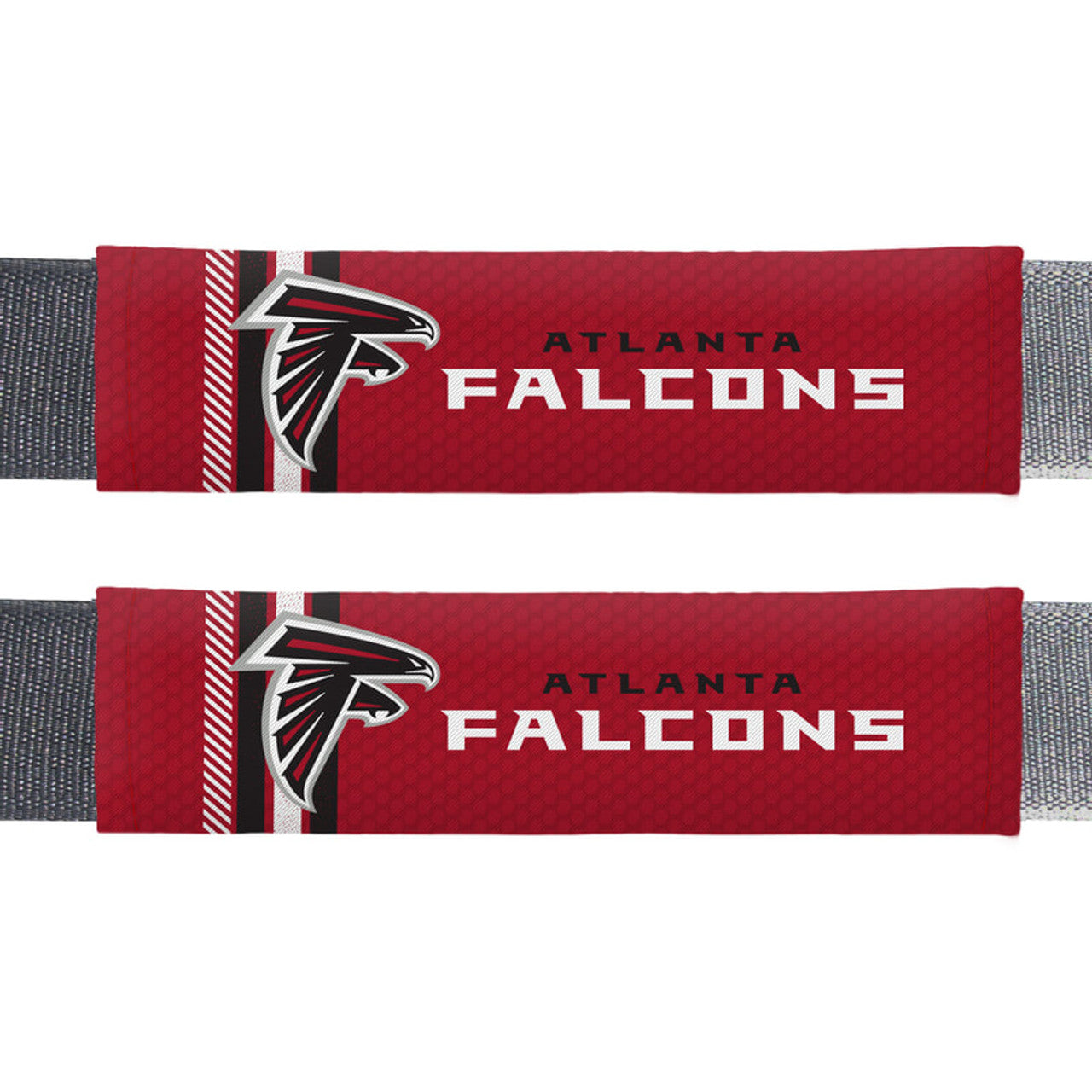Atlanta Falcons Seat Belt Pads Rally Design CO - Sports Collectibles, Sports Memorabilia, Sports Fan Shop, Sports Gifts