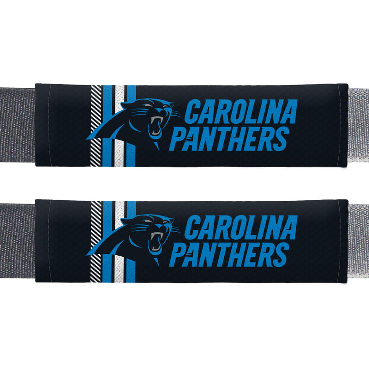 Carolina Panthers Seat Belt Pads Rally Design CO - Sports Collectibles, Sports Memorabilia, Sports Fan Shop, Sports Gifts