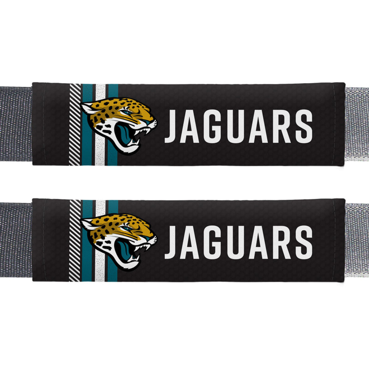 Jacksonville Jaguars Seat Belt Pads Rally Design CO - Sports Collectibles, Sports Memorabilia, Sports Fan Shop, Sports Gifts