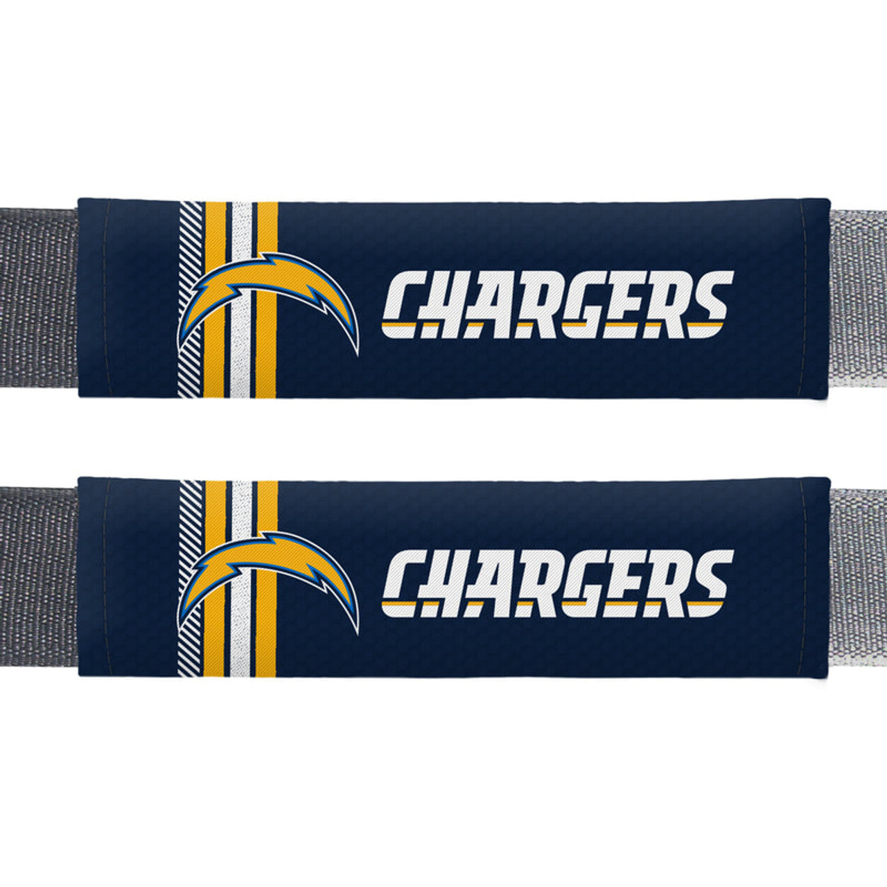 Los Angeles Chargers Seat Belt Pads Rally Design CO - Sports Collectibles, Sports Memorabilia, Sports Fan Shop, Sports Gifts