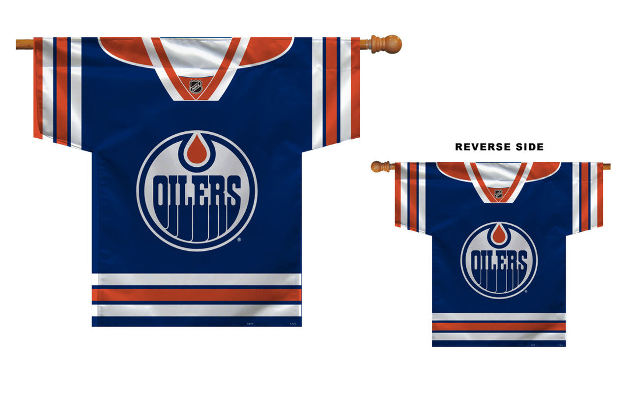 Edmonton Oilers Flag Jersey Design CO - Sports Collectibles, Sports Memorabilia, Sports Fan Shop, Sports Gifts