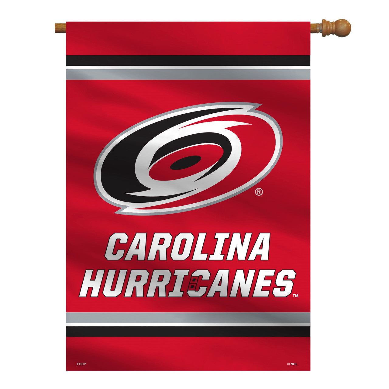 Carolina Hurricanes Banner 28x40 House Flag Style 2 Sided CO - Sports Collectibles, Sports Memorabilia, Sports Fan Shop, Sports Gifts