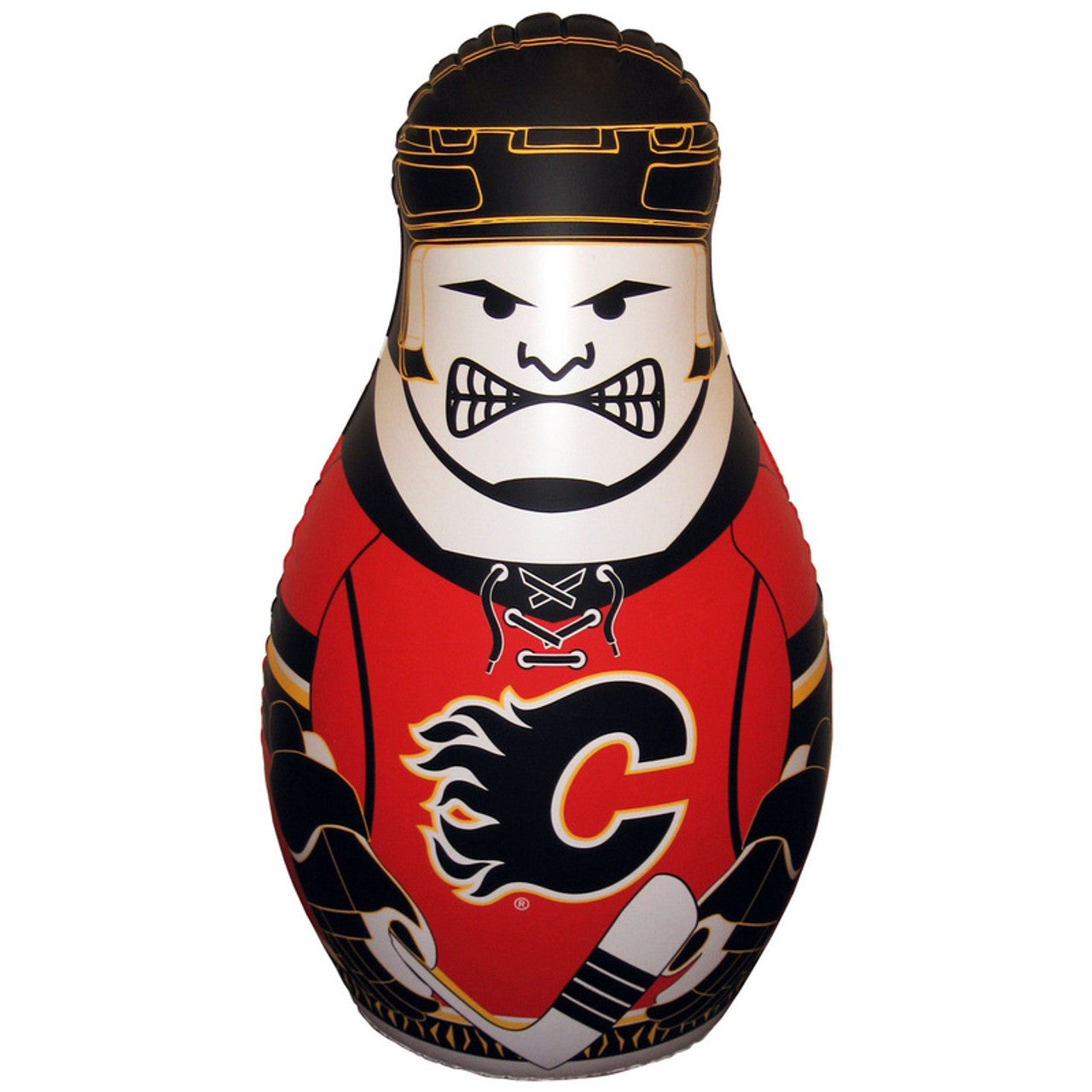 Calgary Flames Tackle Buddy Punching Bag CO - Sports Collectibles, Sports Memorabilia, Sports Fan Shop, Sports Gifts