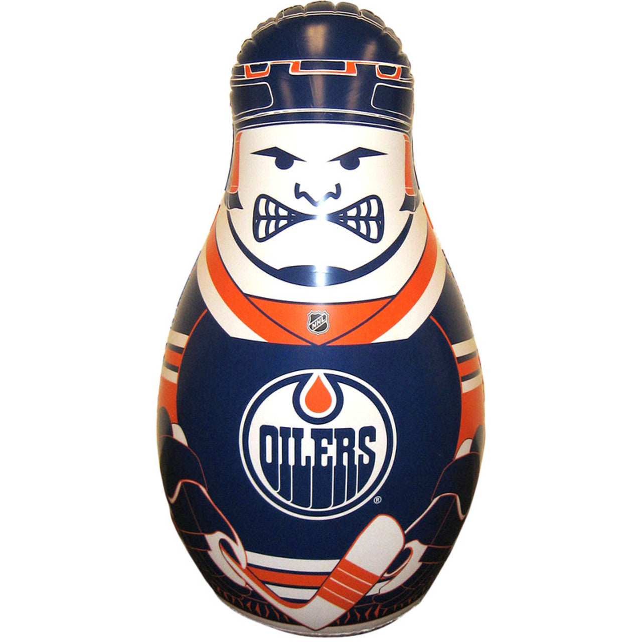 Edmonton Oilers Tackle Buddy Punching Bag CO - Sports Collectibles, Sports Memorabilia, Sports Fan Shop, Sports Gifts