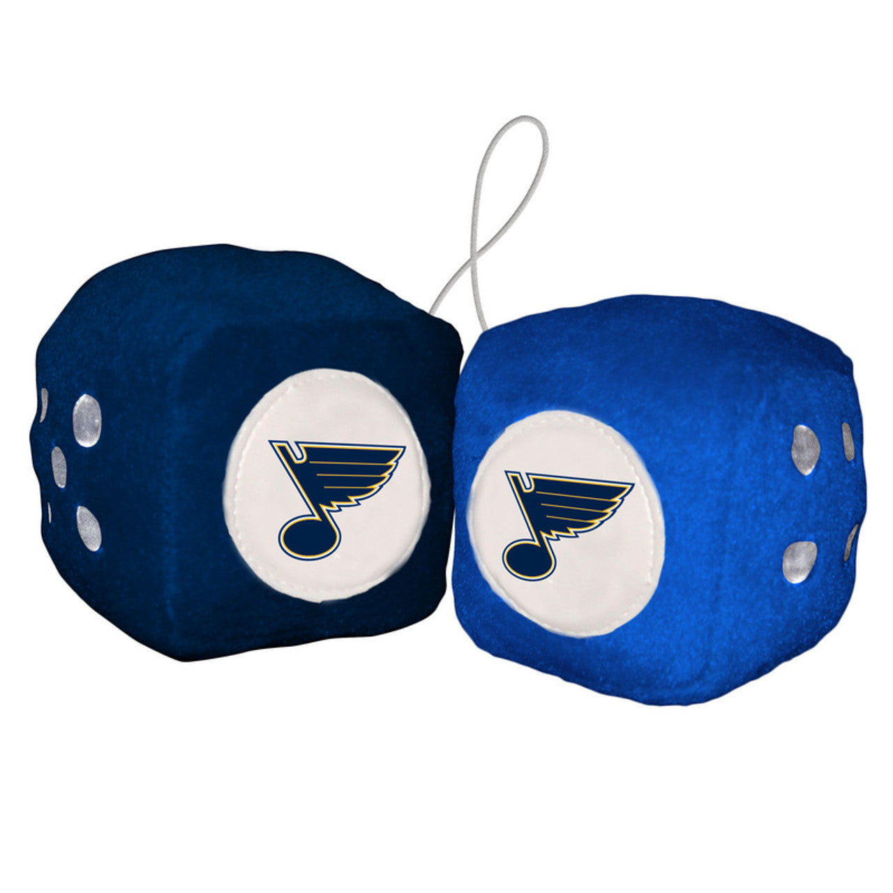 St. Louis Blues Fuzzy Dice CO - Sports Collectibles, Sports Memorabilia, Sports Fan Shop, Sports Gifts