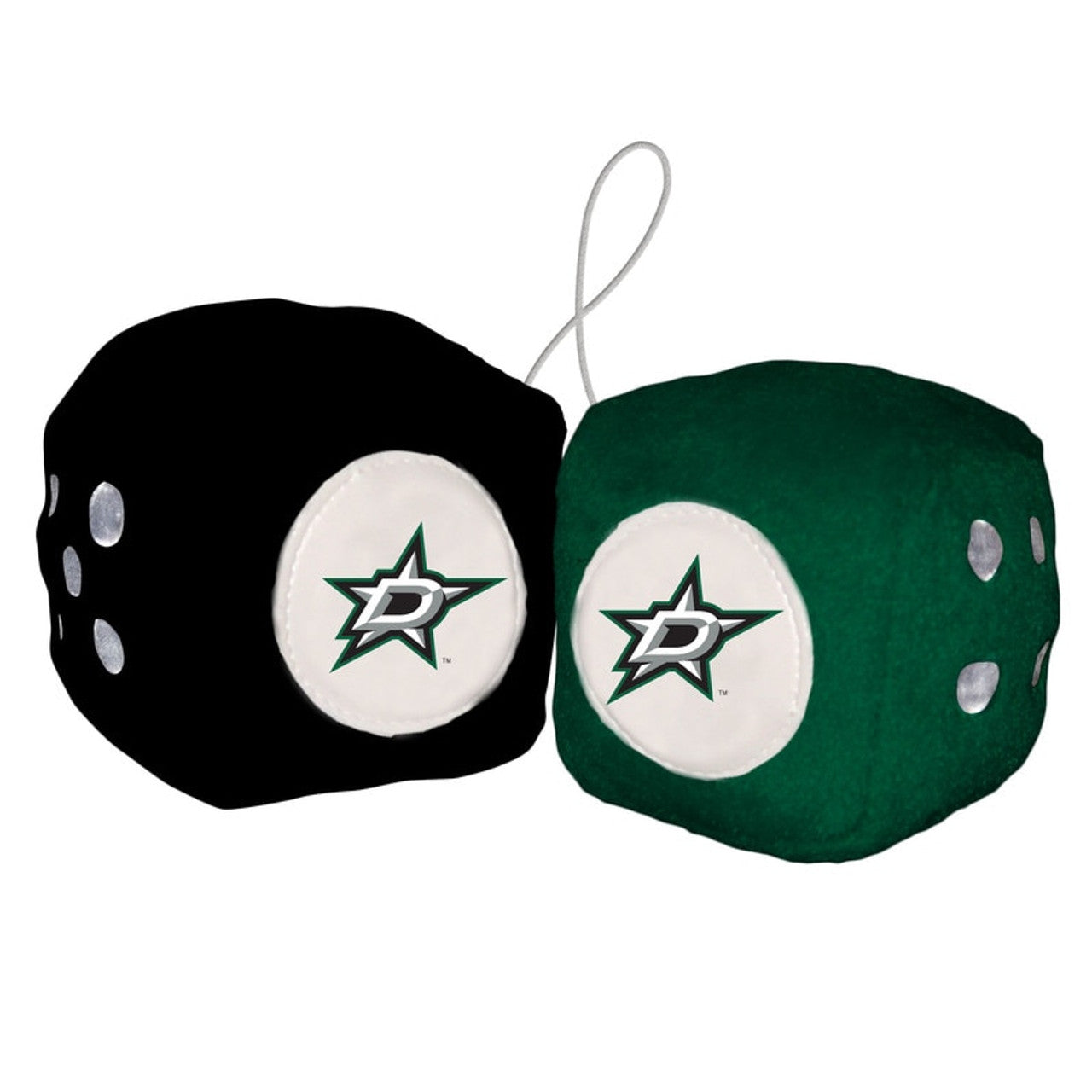 Dallas Stars Fuzzy Dice CO - Sports Collectibles, Sports Memorabilia, Sports Fan Shop, Sports Gifts