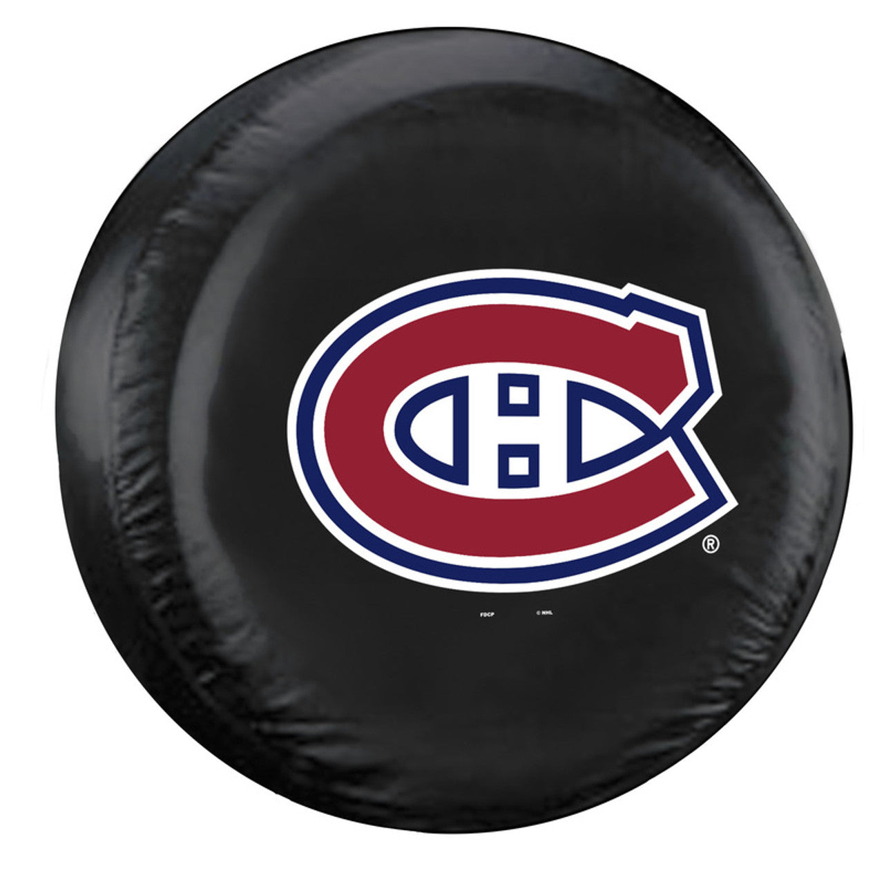 Montreal Canadiens Tire Cover Large Size Black CO - Sports Collectibles, Sports Memorabilia, Sports Fan Shop, Sports Gifts