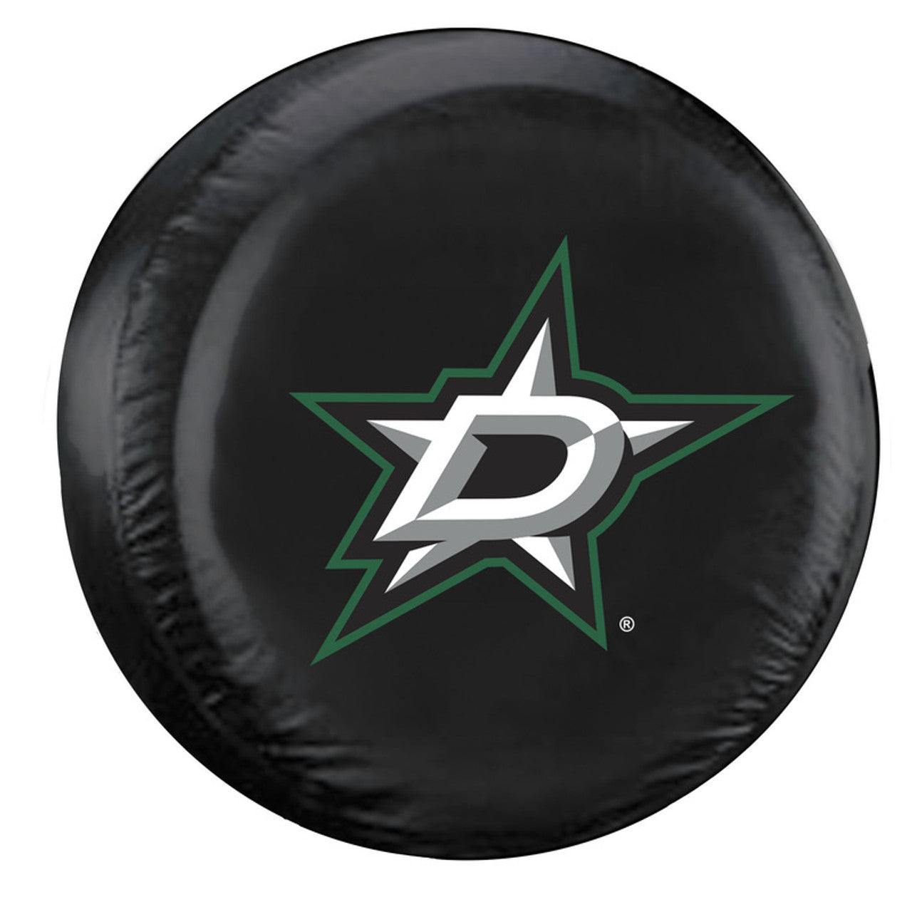 Dallas Stars Tire Cover Large Size Black CO - Sports Collectibles, Sports Memorabilia, Sports Fan Shop, Sports Gifts
