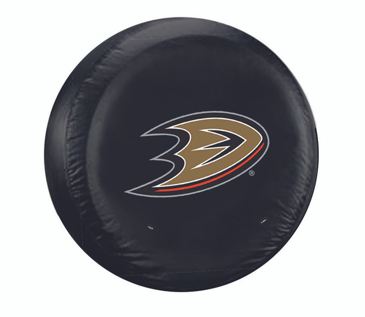 Anaheim Ducks Tire Cover Standard Size Black CO - Sports Collectibles, Sports Memorabilia, Sports Fan Shop, Sports Gifts