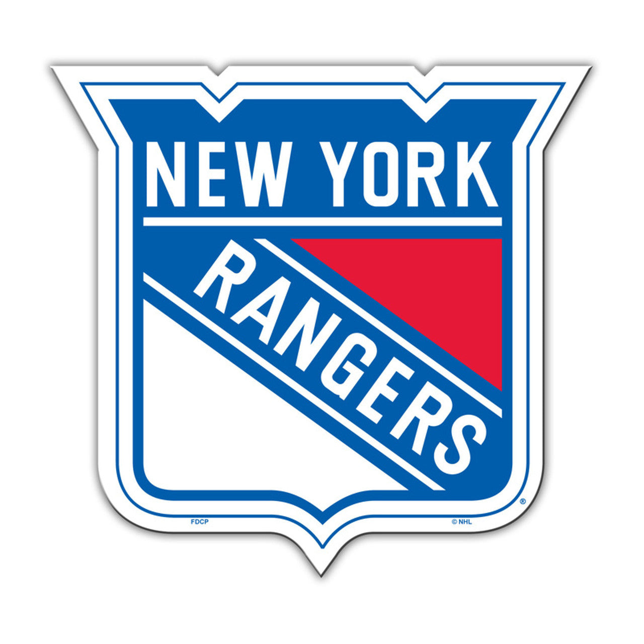 New York Rangers Magnet Car Style 12 Inch CO - Sports Collectibles, Sports Memorabilia, Sports Fan Shop, Sports Gifts