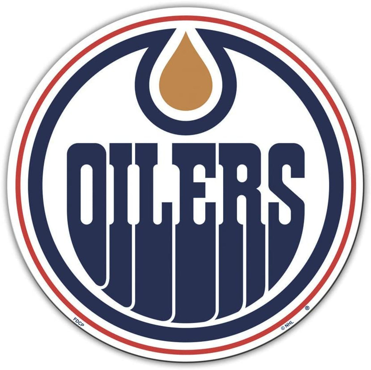 Edmonton Oilers Magnet Car Style 12 Inch CO - Sports Collectibles, Sports Memorabilia, Sports Fan Shop, Sports Gifts