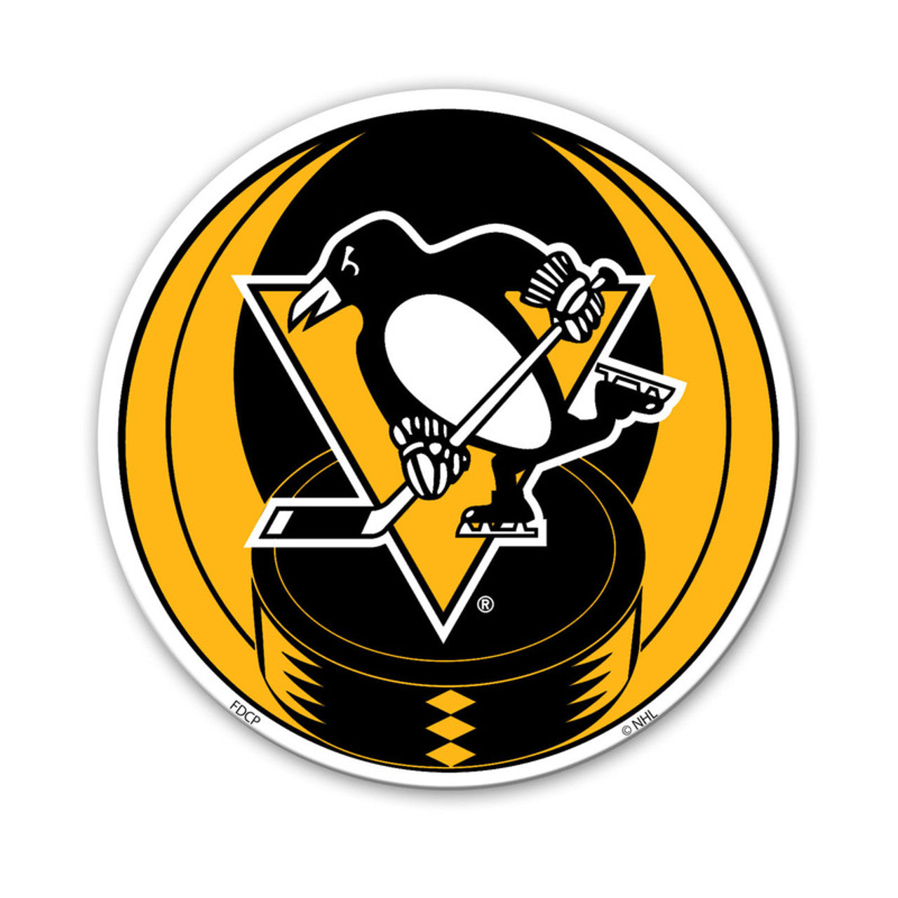 Pittsburgh Penguins Magnet Car Style 8 Inch CO - Sports Collectibles, Sports Memorabilia, Sports Fan Shop, Sports Gifts