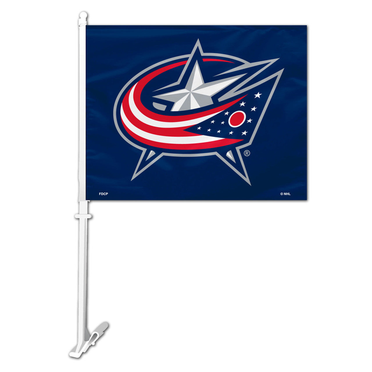 Columbus Blue Jackets Flag Car Style - Special Order - Sports Collectibles, Sports Memorabilia, Sports Fan Shop, Sports Gifts