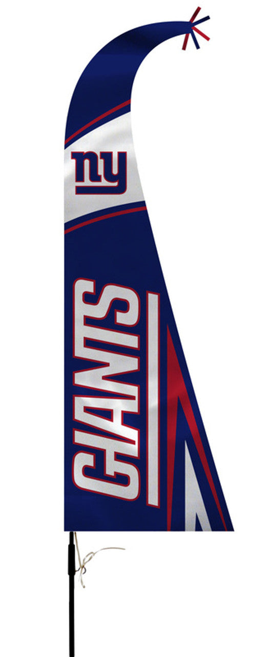 New York Giants Flag Premium Feather Style CO - Sports Collectibles, Sports Memorabilia, Sports Fan Shop, Sports Gifts