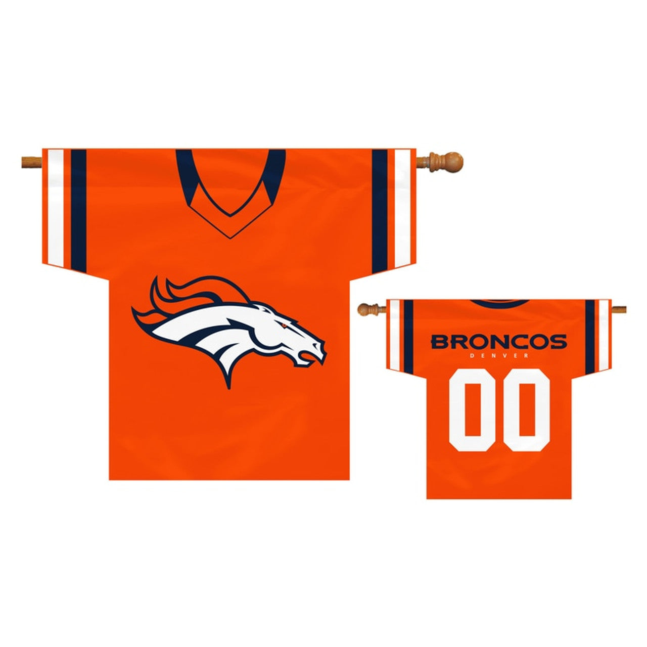 Denver Broncos Flag Jersey Design CO - Sports Collectibles, Sports Memorabilia, Sports Fan Shop, Sports Gifts
