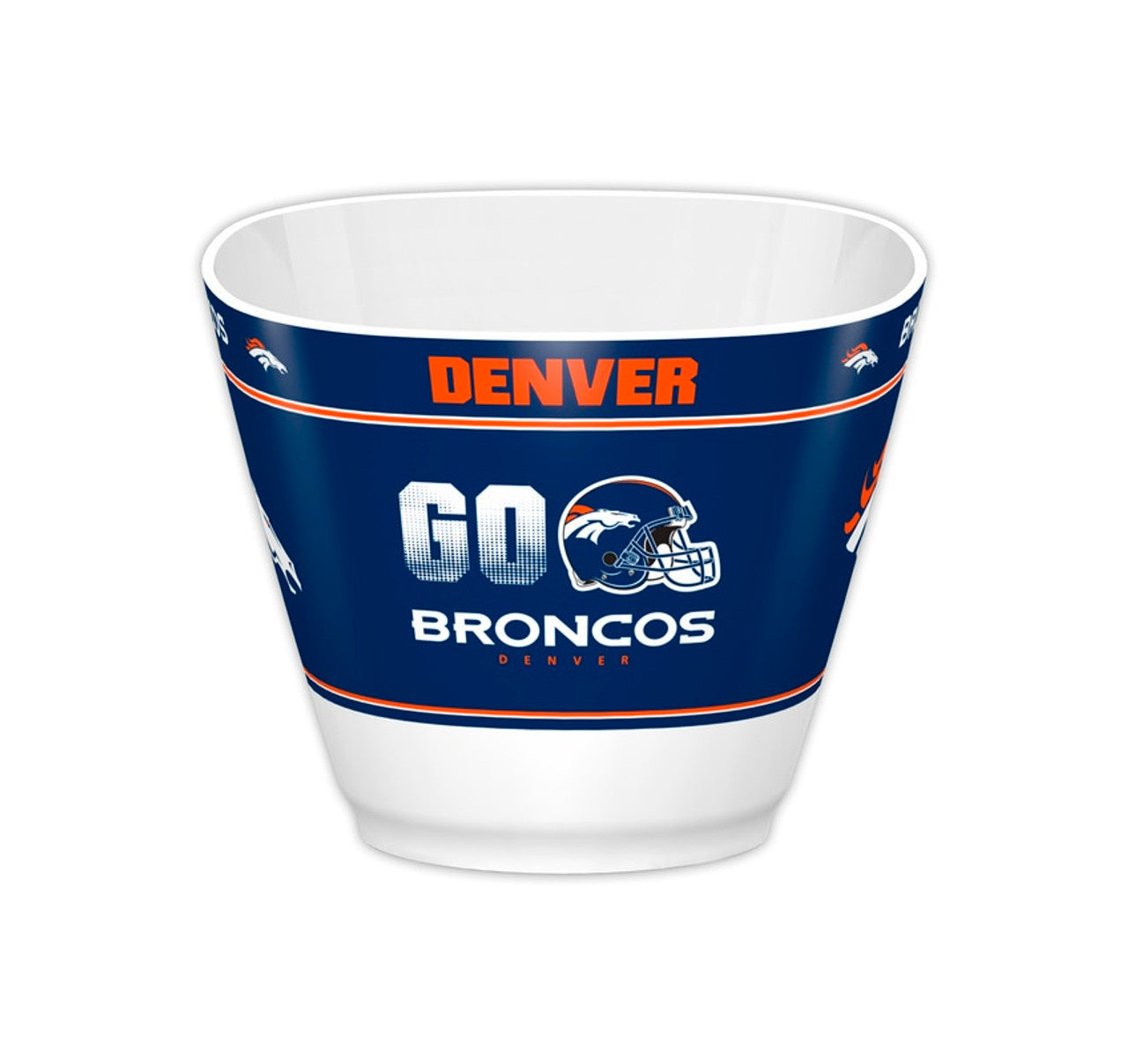 Denver Broncos Party Bowl MVP CO - Sports Collectibles, Sports Memorabilia, Sports Fan Shop, Sports Gifts