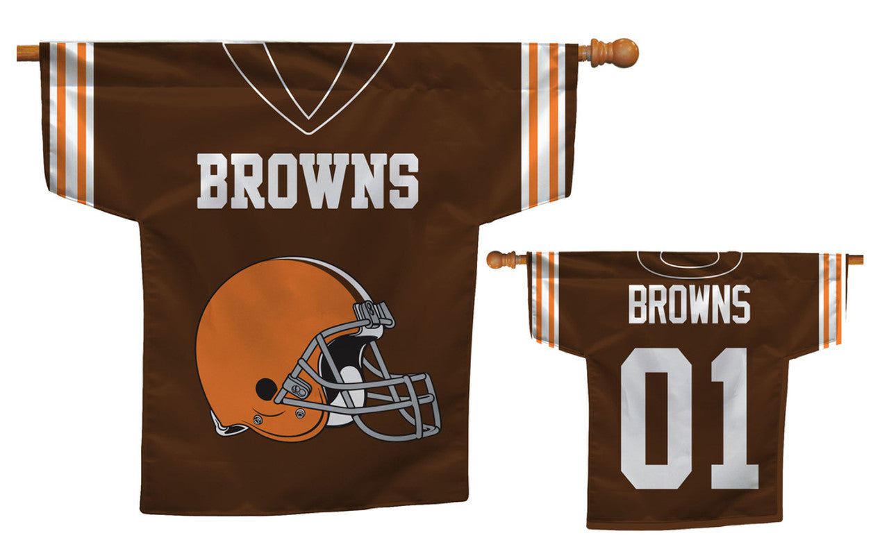 Cleveland Browns Flag Jersey Design CO - Sports Collectibles, Sports Memorabilia, Sports Fan Shop, Sports Gifts