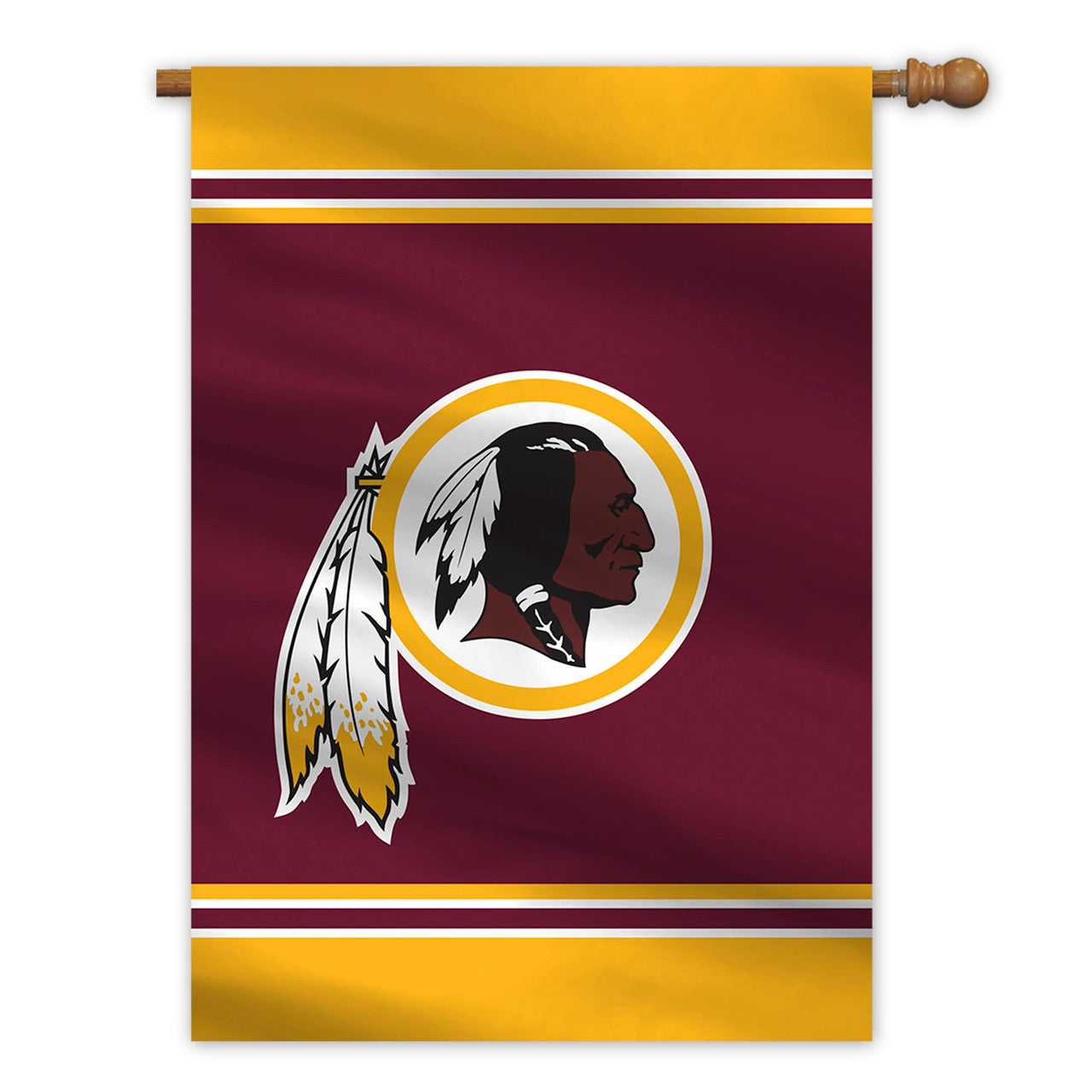Washington Redskins Flag 28x40 House 1-Sided CO - Sports Collectibles, Sports Memorabilia, Sports Fan Shop, Sports Gifts