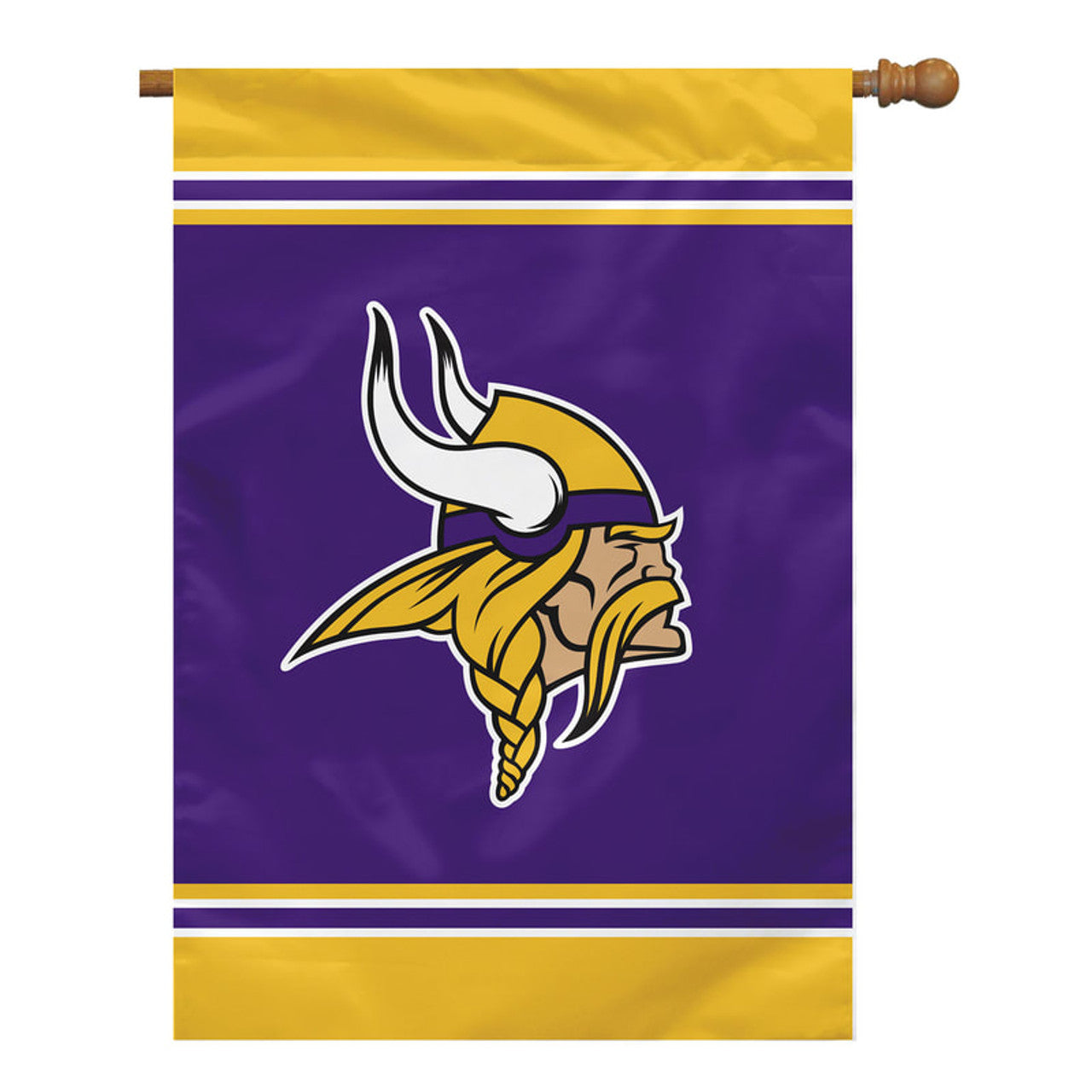 Minnesota Vikings Flag 28x40 House 1-Sided CO - Sports Collectibles, Sports Memorabilia, Sports Fan Shop, Sports Gifts