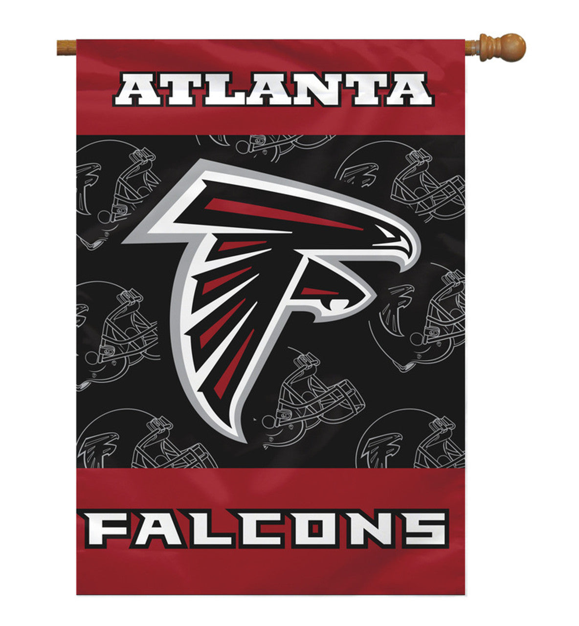 Atlanta Falcons Banner 28x40 House Flag Style 2 Sided CO - Sports Collectibles, Sports Memorabilia, Sports Fan Shop, Sports Gifts