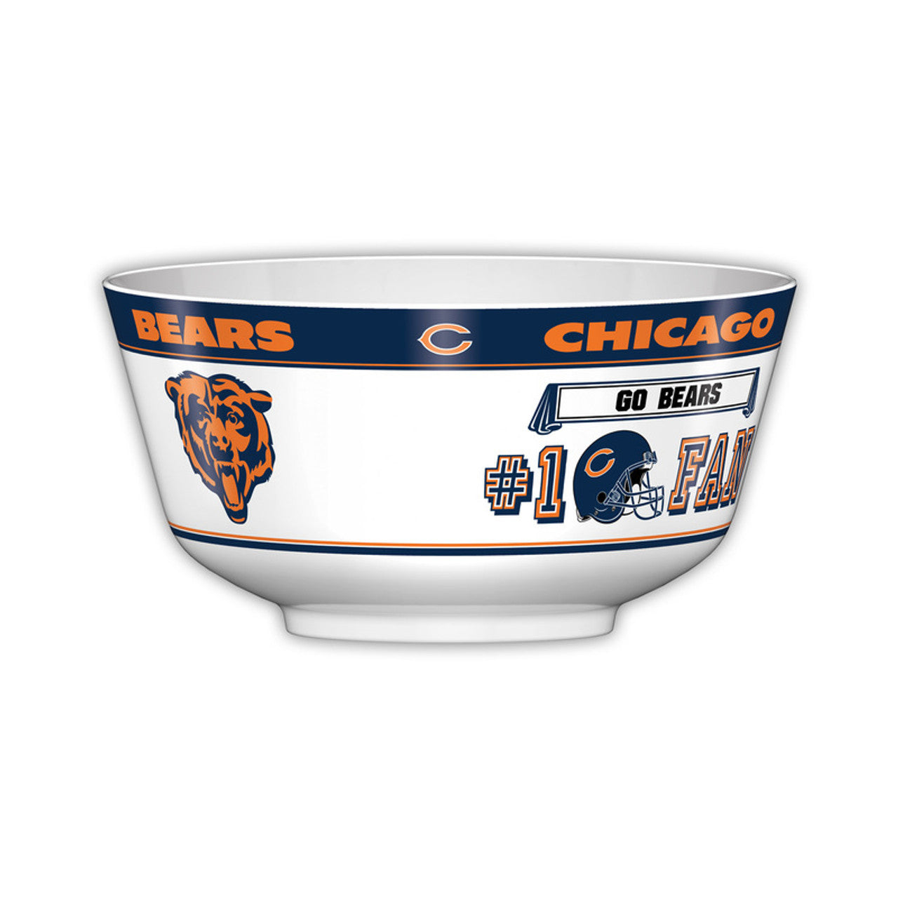 Chicago Bears Party Bowl All Pro - Sports Collectibles, Sports Memorabilia, Sports Fan Shop, Sports Gifts