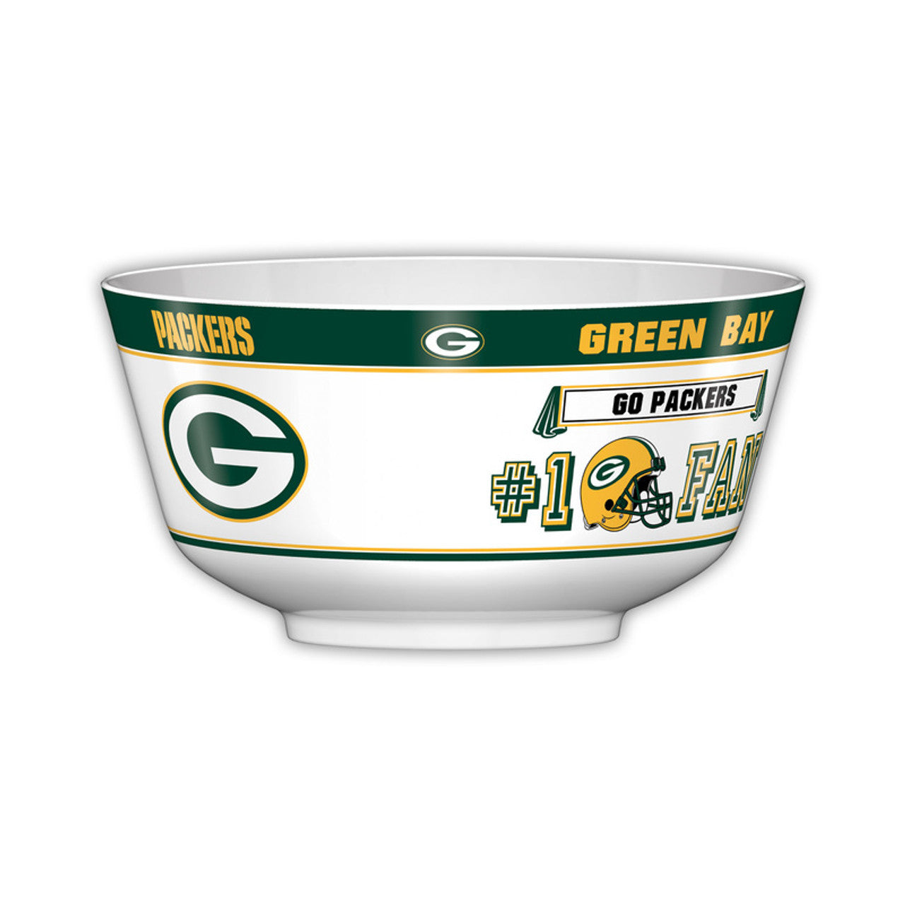 Green Bay Packers Party Bowl All Pro - Sports Collectibles, Sports Memorabilia, Sports Fan Shop, Sports Gifts